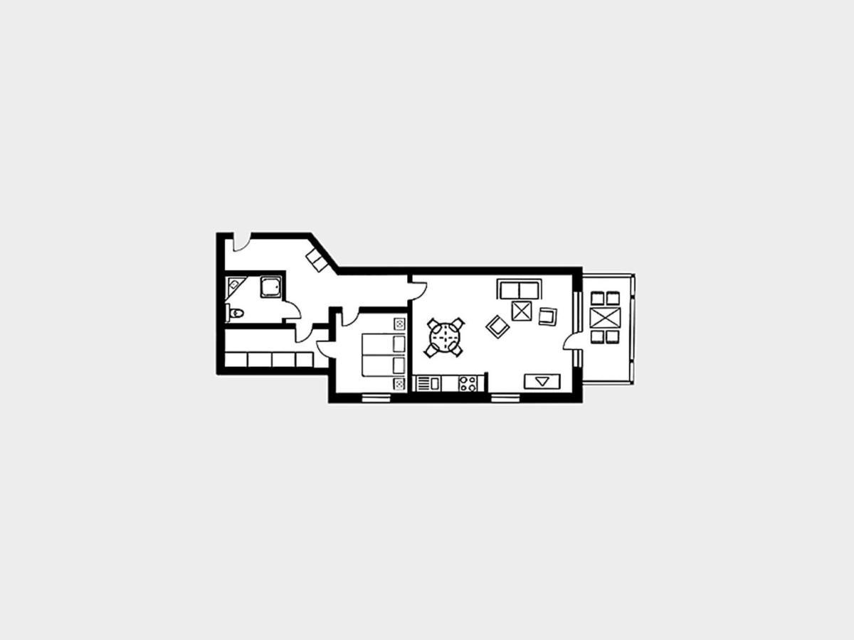 Strandvillen - Mit Meerblick, 1 Schlafzimmer Und Balkon Sv-757 *
